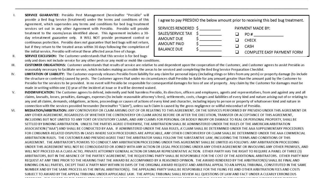 Presidio Pest Management