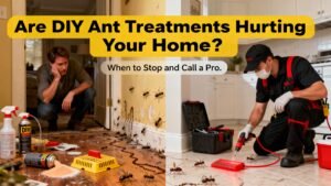 DIY ant treatment vs professional Michigan