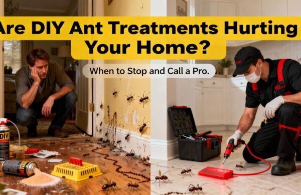 DIY ant treatment vs professional Michigan